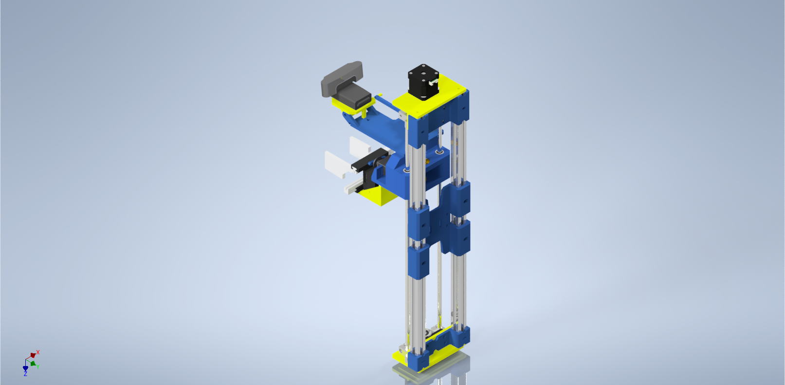 滑块升降器夹持器3D数模图纸 STEP格式(1)